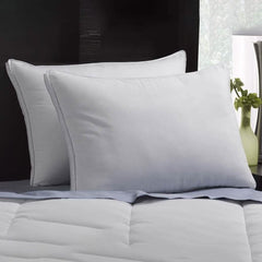 2-Pack: DownSupply Firm Gusseted Gel Fiber Pillows