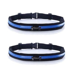 2-Pack: Slim Waist Pocket Running Belt