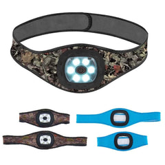 2-Pack: Stanley Rechargeable Ultra Bright Headband LED Lights with Armbands