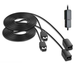 2-Piece: 10ft Extension Cable Cord For Nintendo NES Mini Classic Edition Controller