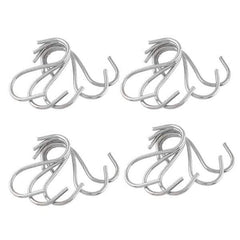 20-Piece: Household Holder Kitchen Stainless Steel S Shaped Hooks