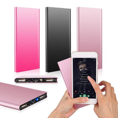 20000mAh Power Bank Ultra Thin External Battery Pack
