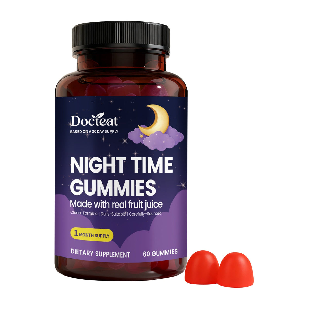 Stress-relieving Nighttime Treat, Everyday Snack Gummy Candies