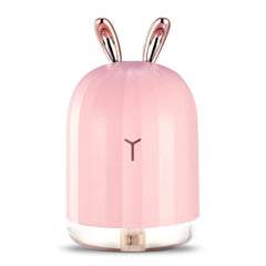 220ml Cool Mist Humidifier Ultrasonic Air Diffuser Atomizer with 7 Color