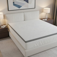 Gel Memory Foam Queen Mattress Topper