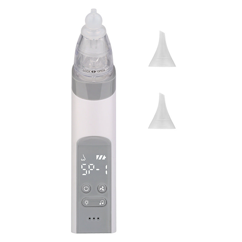 Nasal Aspirator Baby Electric Nasal Aspirator Newborn Baby Nose Cleaner Beauty Instrument Blackhead Remover Bab 2 In 1