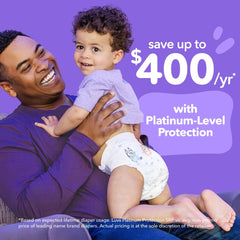 Luvs Platinum Protection Baby Diapers Size 1, 46 Count