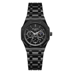 Women's Watch Luminous Steel Strap Calendar