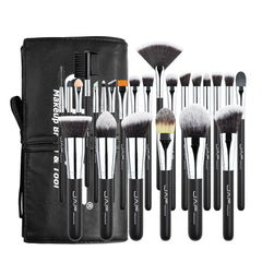 24 brochas de maquillaje