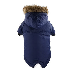 Vêtement pour chien, manteau ou veste en coton épaissi et chaud pour l’hiver