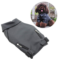 Vêtements pour grand chien, vêtements d'automne et d'hiver, veste en cuir