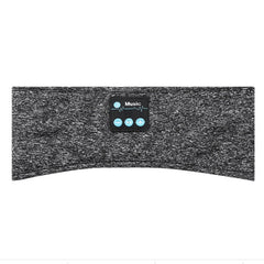 Bandeau de sport sans fil Bluetooth V5.0 avec musique, appels stéréo, protection contre la lumière et fonction sommeil