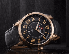 Universelle wasserdichte Uhr mit großartigem Design, Zahlen und Datumsanzeige, perfektes Geschenk