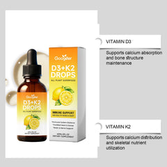 GOOGEER D3 & K2 Drops Dietary Supplement Body Treatment