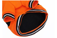 Vêtements pour chiot et chien, costume de citrouille d'Halloween