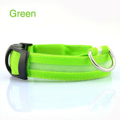 Collar LED de seguridad para perros