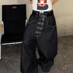 Jean rétro de style machette et streetwear américain