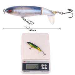 Road Sub-bait Propeller Tractor Hard Bait Floating Water Pencil Lure Bait
