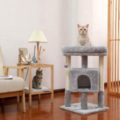 28.4" Cat Tree for Indoor Cats Tower