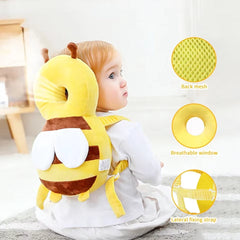 Protège-tête et protège-dos pour bébé, coussin d'apprentissage de la marche, couvre-chef pour prévenir les blessures, coussin de sécurité anti-chute en forme d'abeille, coussin pour enfants