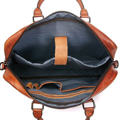 Skeleton-skin Genuine Leather High-grade Briefcase
