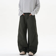 Pantalon large pour homme, silhouette rétro américaine et coupe évasée