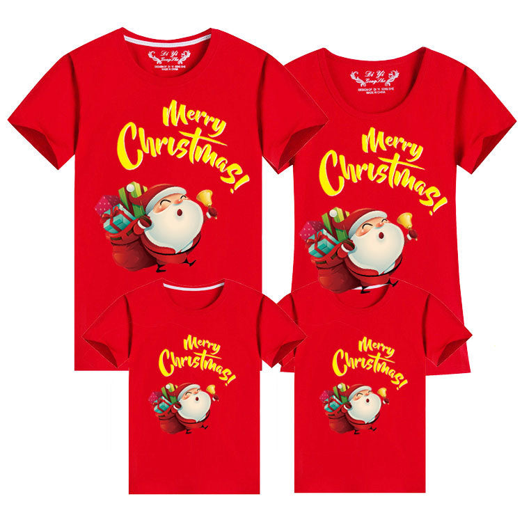 T-shirt à manches courtes parent-enfant
