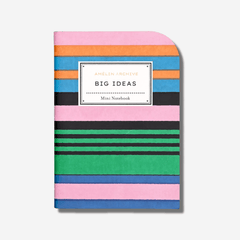 CARNET BIG IDEAS, LOT DE 3 - BAYADERE/FLORALE/TATE