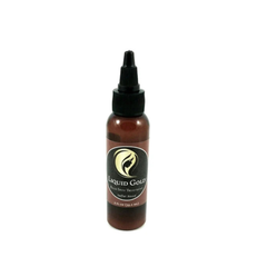 Liquid Gold Bald Spot Treatment bottle, a targeted sulfur scalp treatment that nourishes thinning edges and problem spots.