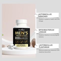 Mens Multi-Strain Probiotic Capsules