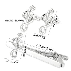 Fashion Copper Clip Men's Note Tie Clip