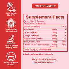 Women's Curmonitol Capsules With Folic Acid