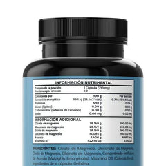 Magnesium Complex Capsules Magnesium Magnesium Glycinate Dietary Vitamins