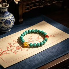 Ethnic Style Six Character Mantra Bracelet