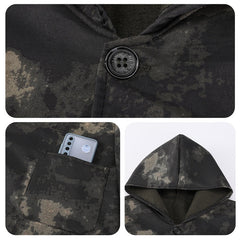 Stain-resistant Dirt-repellent And Warm Winter Long-sleeve With Fleece Lining