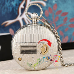 Creative Musical Pocket Watch Swan Lake Quartz Watch
