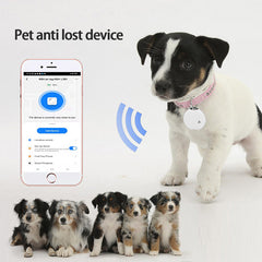 Traceur de localisation Bluetooth intelligent anti-perte pour animaux