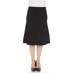 3-Pack: Aviot Lightweight Fitted A-Line Skirt