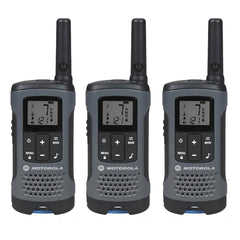 3-Pack: Motorola Solutions, Portable FRS, T200TP Talkabout Two-Way Radios (Refurbished)