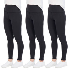 3-Pack: Women's Active Athletic Performance Leggings