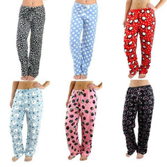 3-Pack: Women's Soft and Plush Pajama Pants