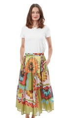 Woodstock Skirt Dark Floral