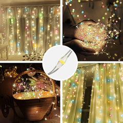 300LED USB RGB Color Waterproof String Lights with Remote Control