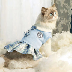 Jupe écossaise pour chien ou chat