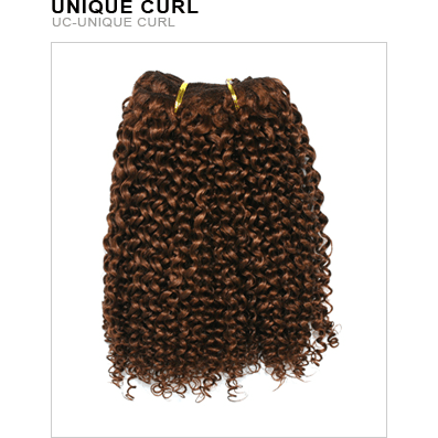 Postiche Unique Curl en cheveux humains Unique's, 18"