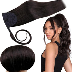 VIP Ponytail Silky 18" 100% Human Hair Extension