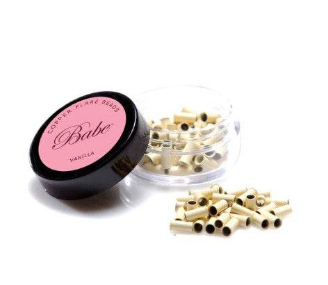 Perles Babe Flare 3.5 mm Vanilla, 100 perles par contenant