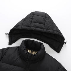 Manteau ouatiné chauffant intelligent à courant continu, bicolore, à température constante