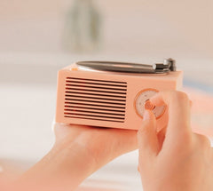 Retro Vinyl Wireless Bluetooth Small Sound Speaker