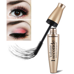 Mascara à tube doré